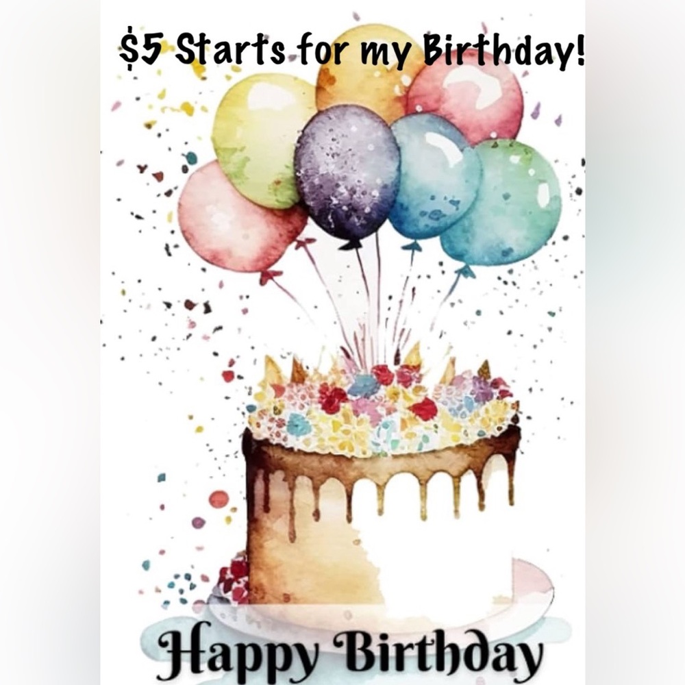 🎈🎂 $5 Birthday Live
